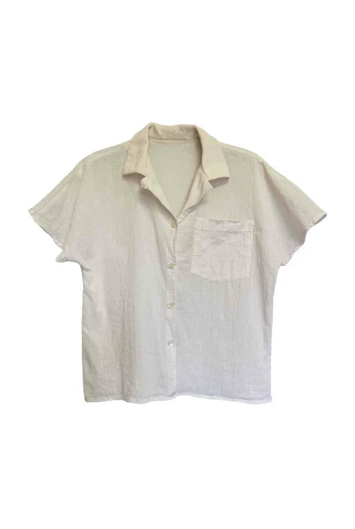 Blouse en gaz de coton Vintage