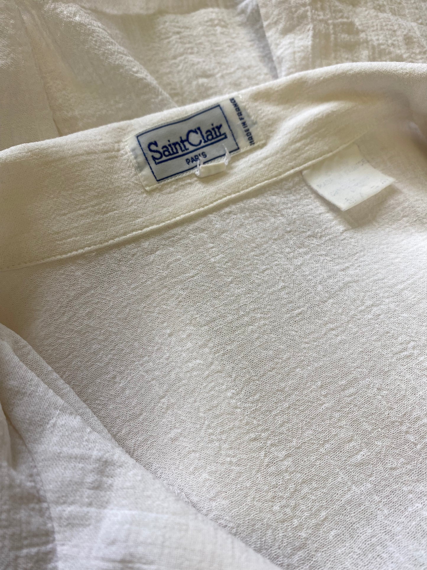 Blouse en gaz de coton Vintage
